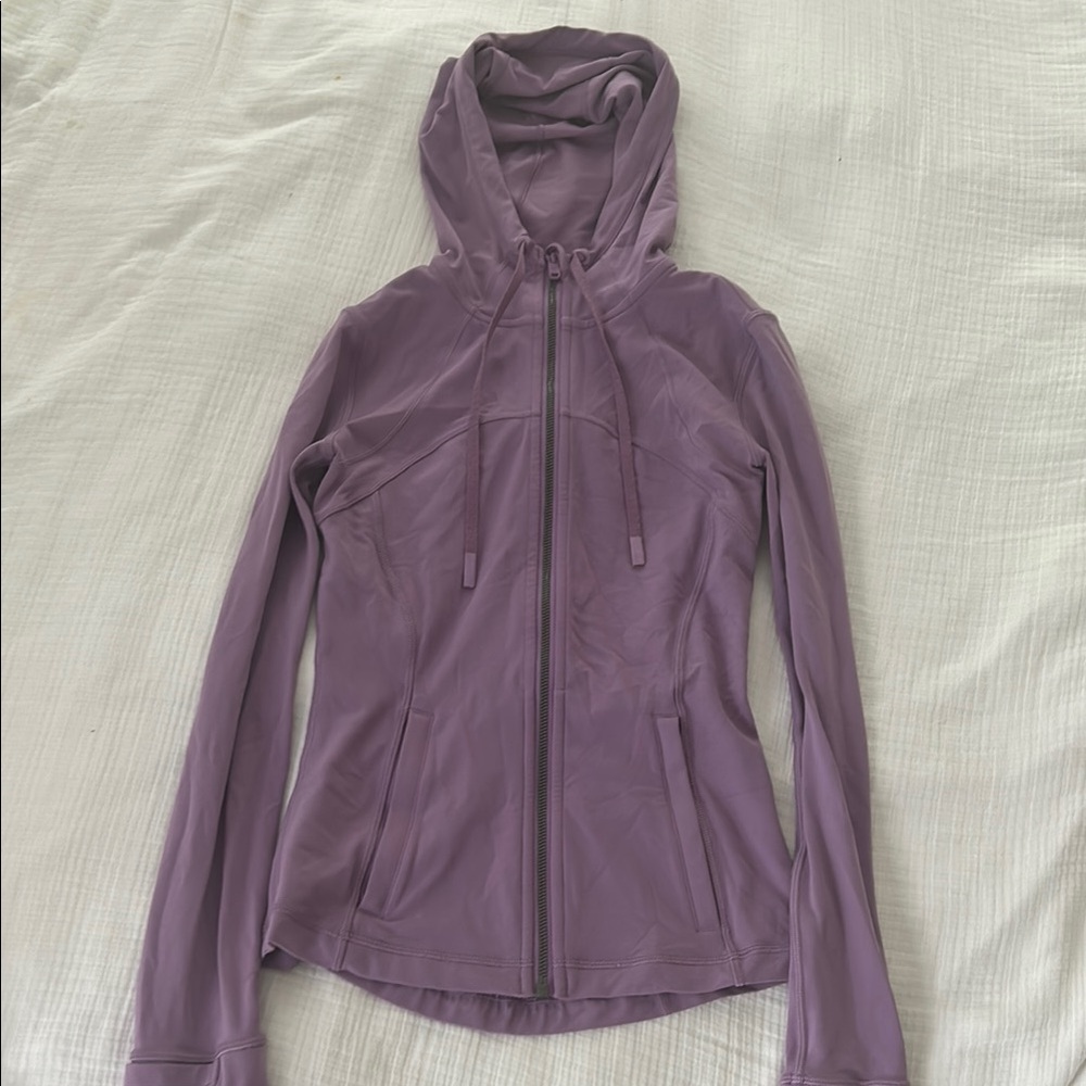 Women's Purple Hooded Jacket
